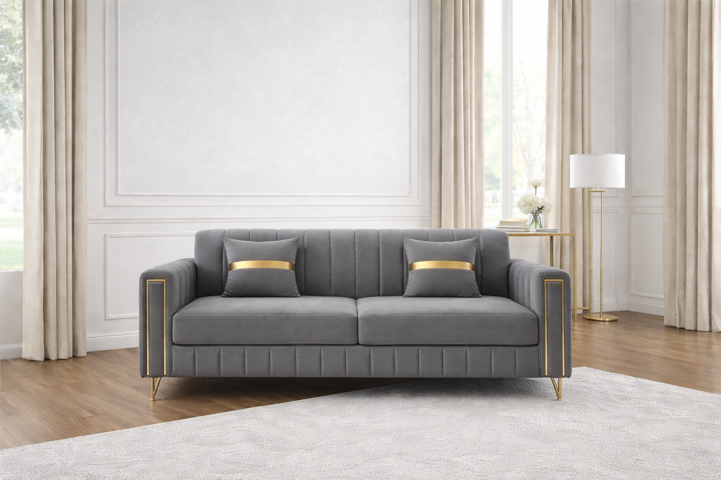 GoldEdge Royale (3+2 Seater Sofa )