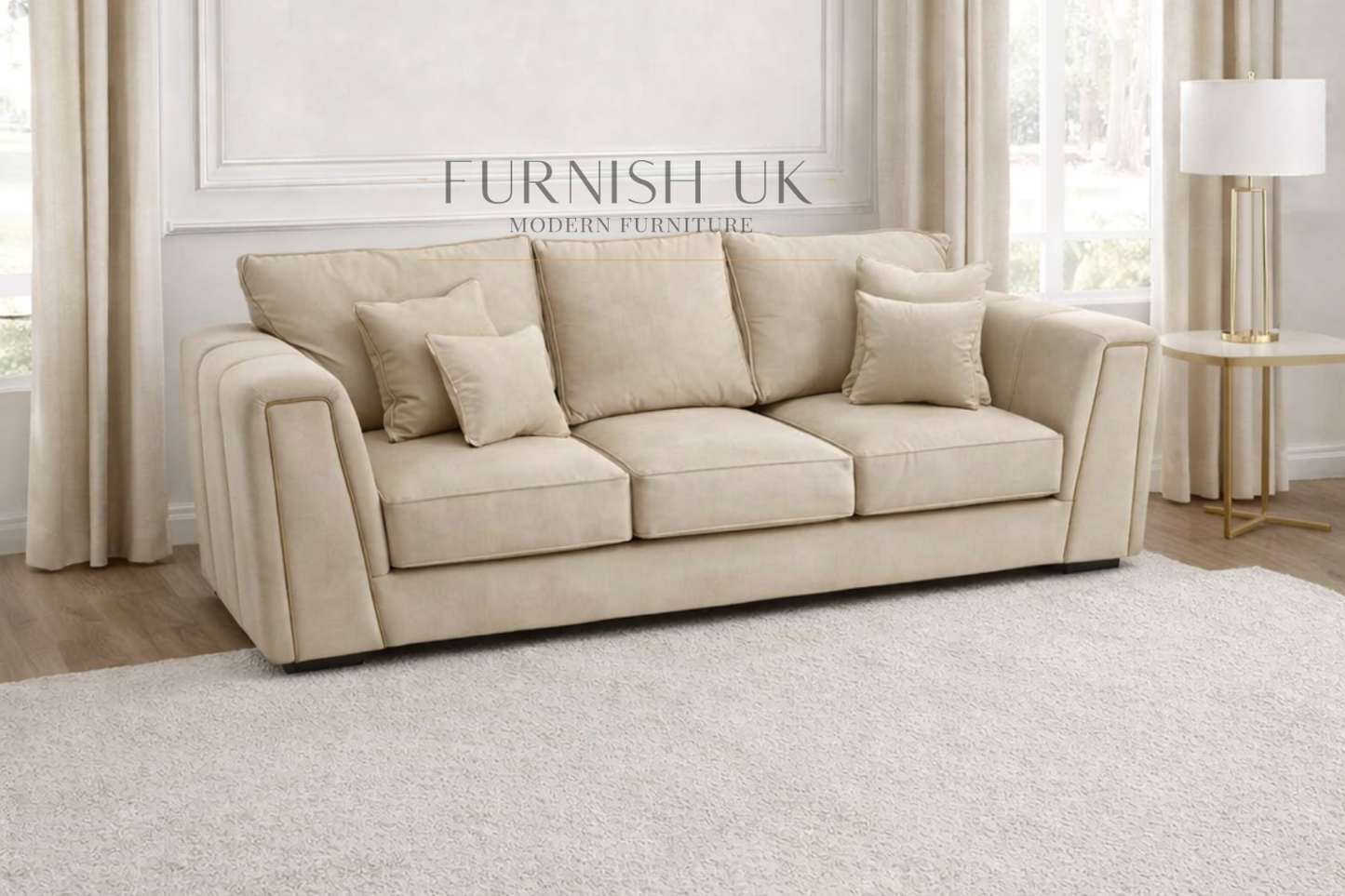 Amalfi Sofa ( 4 Seater Sofa)