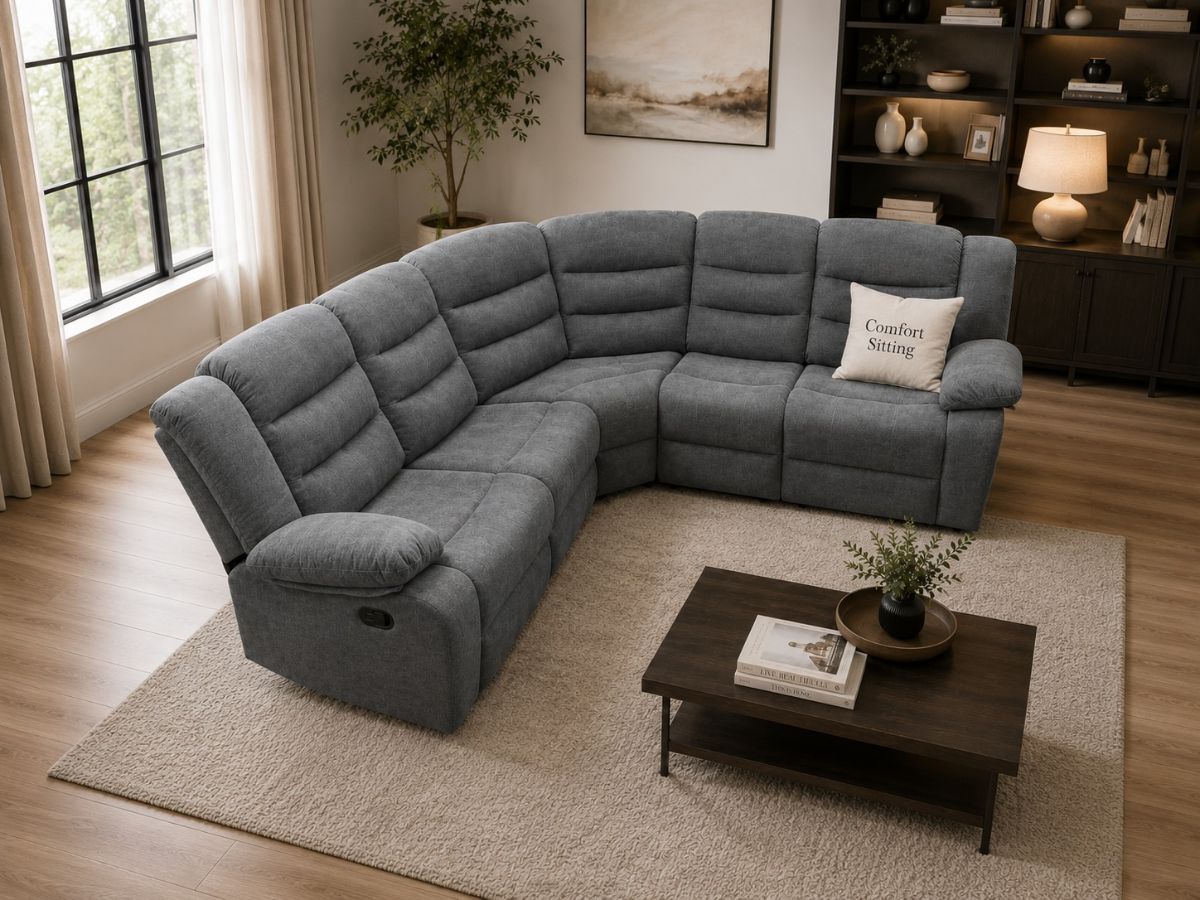 Sorrento Fabric Manual Recliners