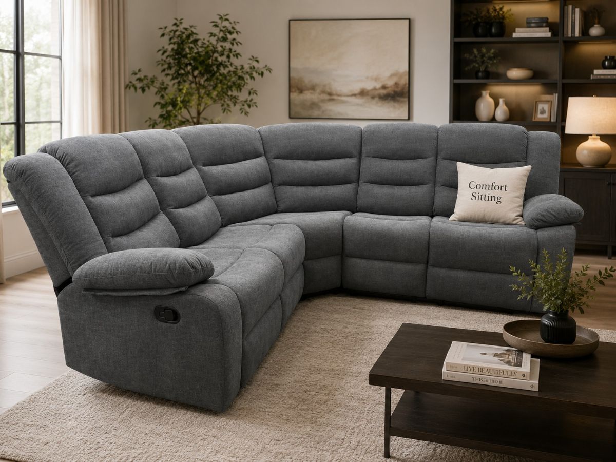 Sorrento Fabric Manual Recliners