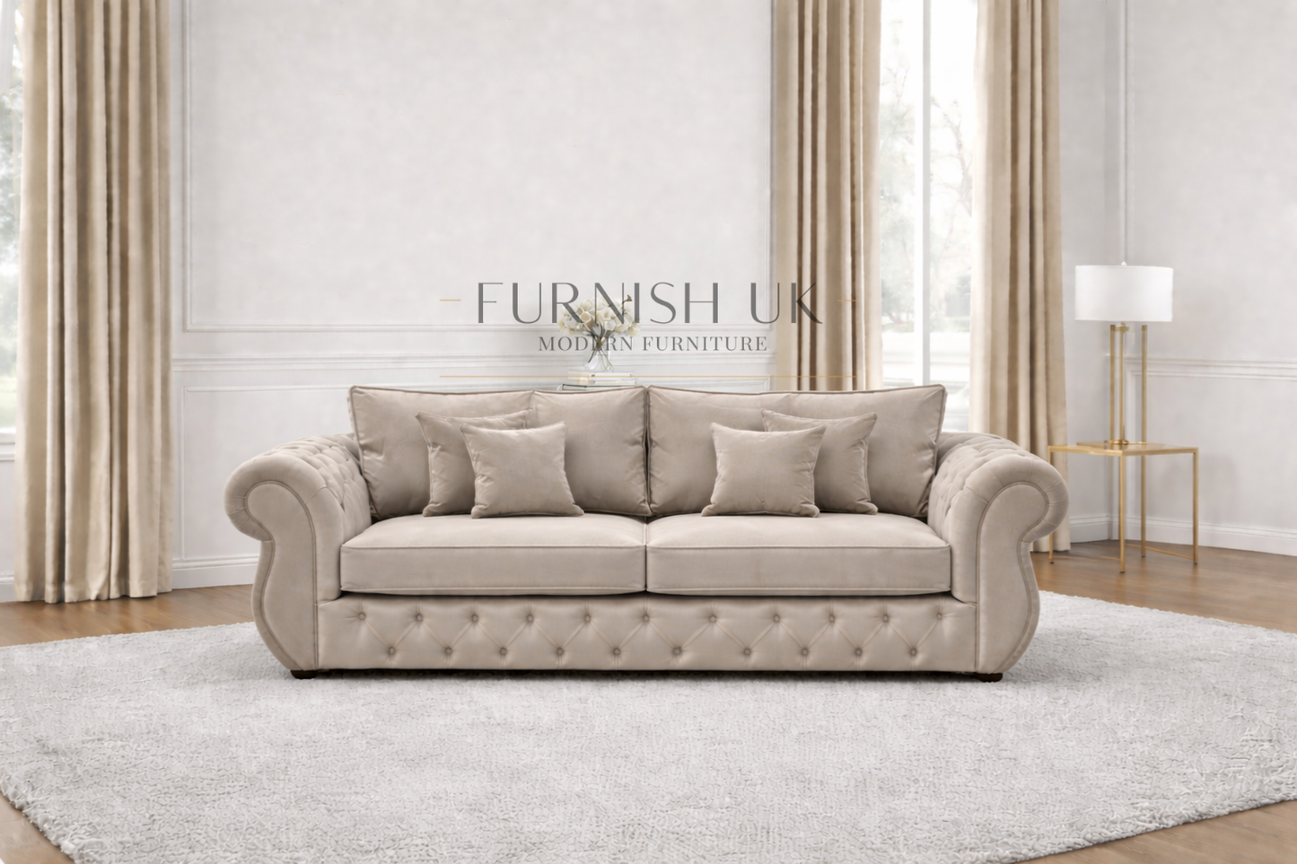 Rio Chesterfield (3+2 Seater Sofa )